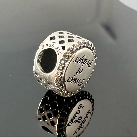 Pandora Power of Prayer 925 Ale with CZ Charm with gift box #15 - Picture 3 of 6